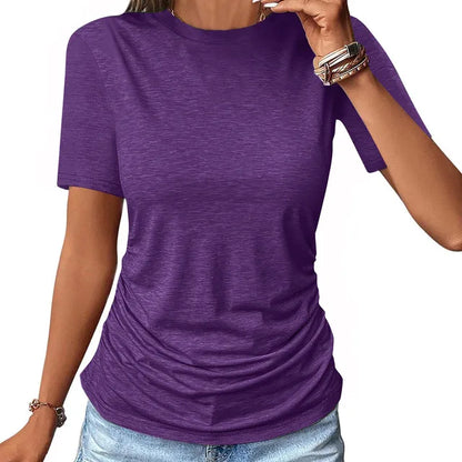 Mia - Lässiges Violettes Shirt