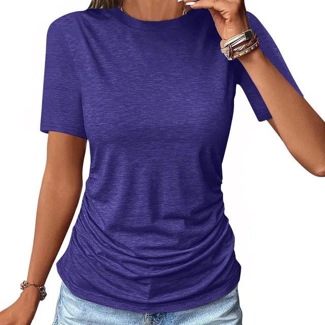 Mia - Lässiges Violettes Shirt