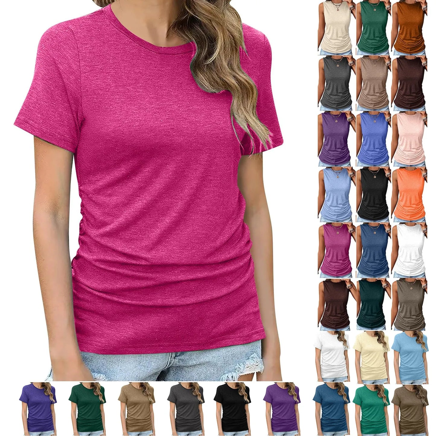 Mia - Lässiges Violettes Shirt