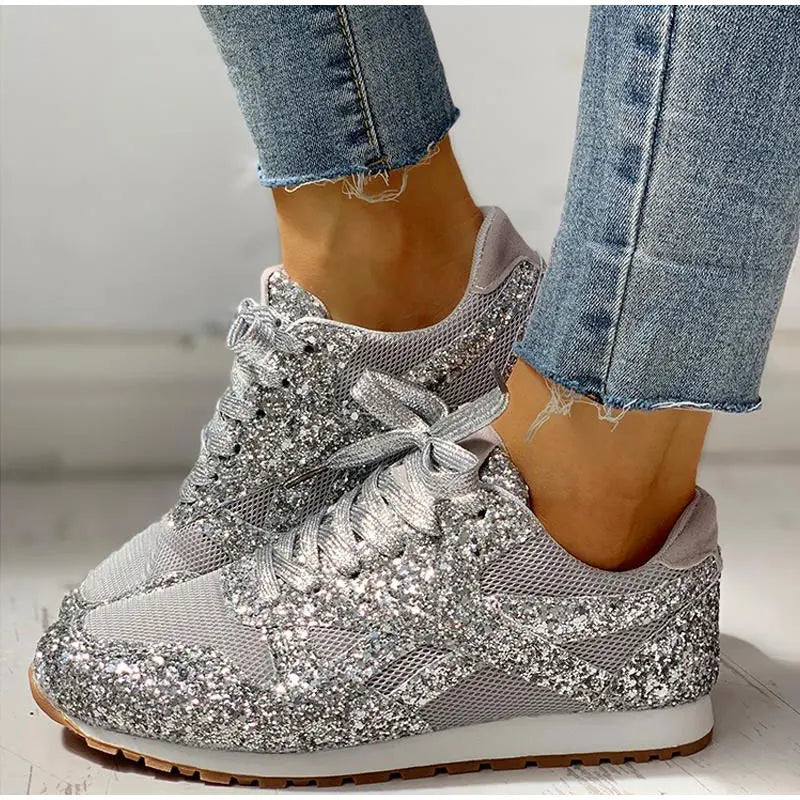 Ondine | paillettenbesetzte glitzer-sportschuhe