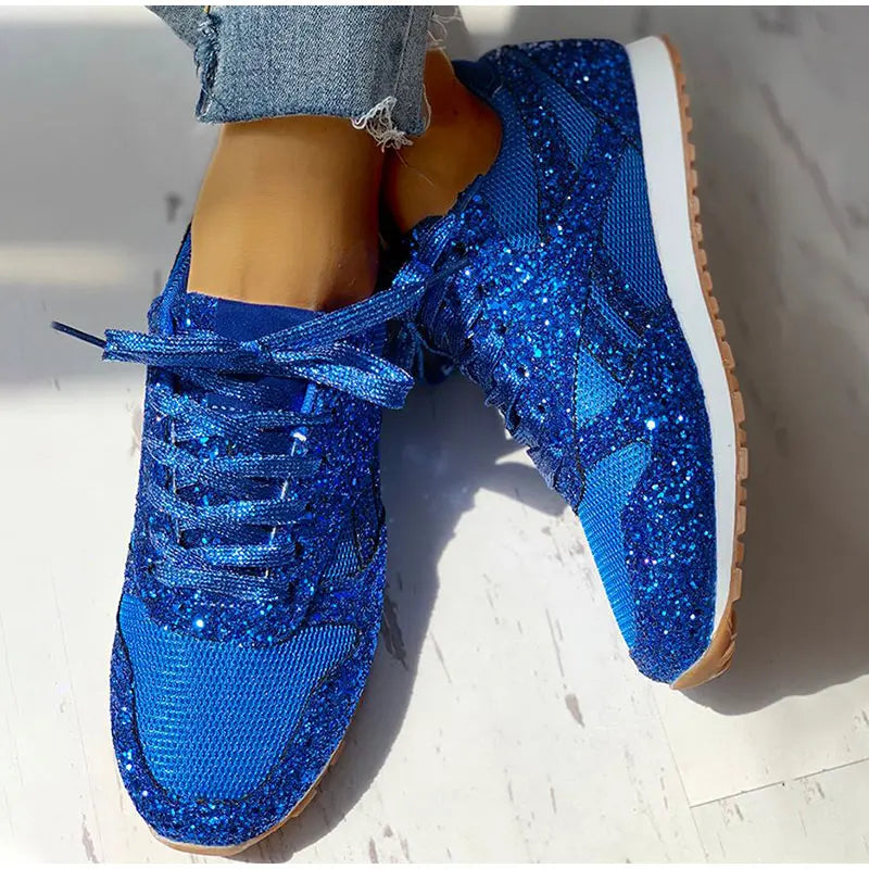 Ondine | paillettenbesetzte glitzer-sportschuhe