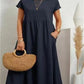 BENTE | ELEGANTES KLEID MIT TASCHEN