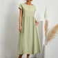 BENTE | ELEGANTES KLEID MIT TASCHEN