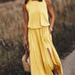 Amelia - Entspanntes Weißes Maxikleid