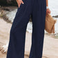 Ronna -Leinen Stretch-Hose