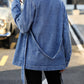 Damen-Jeansmantel mit Klappentaschen