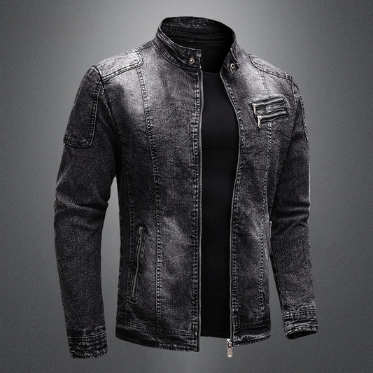 Vanguard - Edgy Denim Jacke