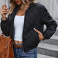Bomberjacke mit Argyle-Muster für Frauen