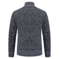 RALPH POLO - Stylischer Zipper-Strickpullover für Herren (italienisches Design)