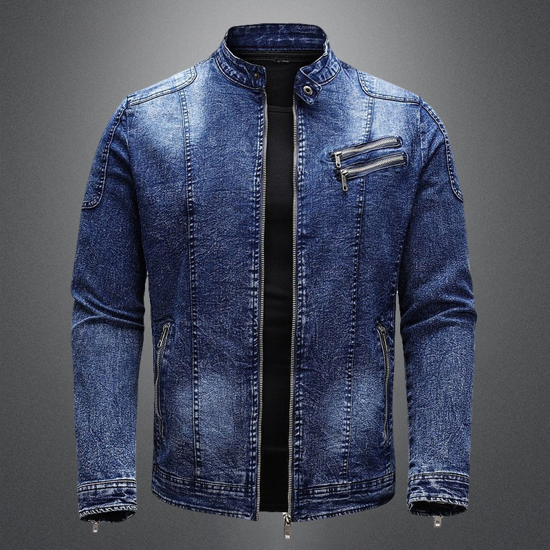 Vanguard - Edgy Denim Jacke