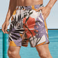 Badeshorts mit Blattmuster - Lukas