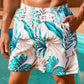 Tropische Schwimmshorts mit Taschen - Noah