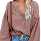 Boho-Chic Langarmbluse - Lässig & Elegant