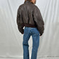 Bonnie brauner, cropped Bomberjacke
