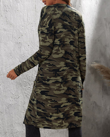 Gianni - Lose Jacke mit Camouflage-Muster