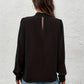 Schwarzes Eleganz-Bluse Marlene