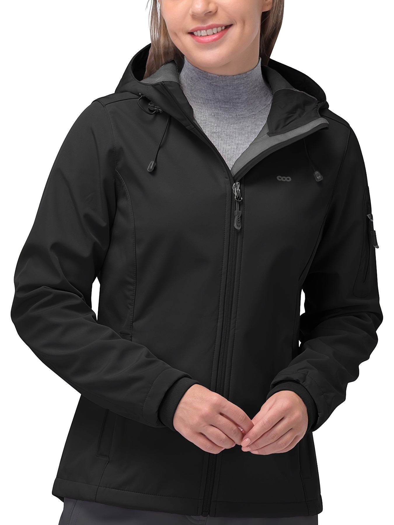 Winddichte Softshell-Jacke speziell für Damen
