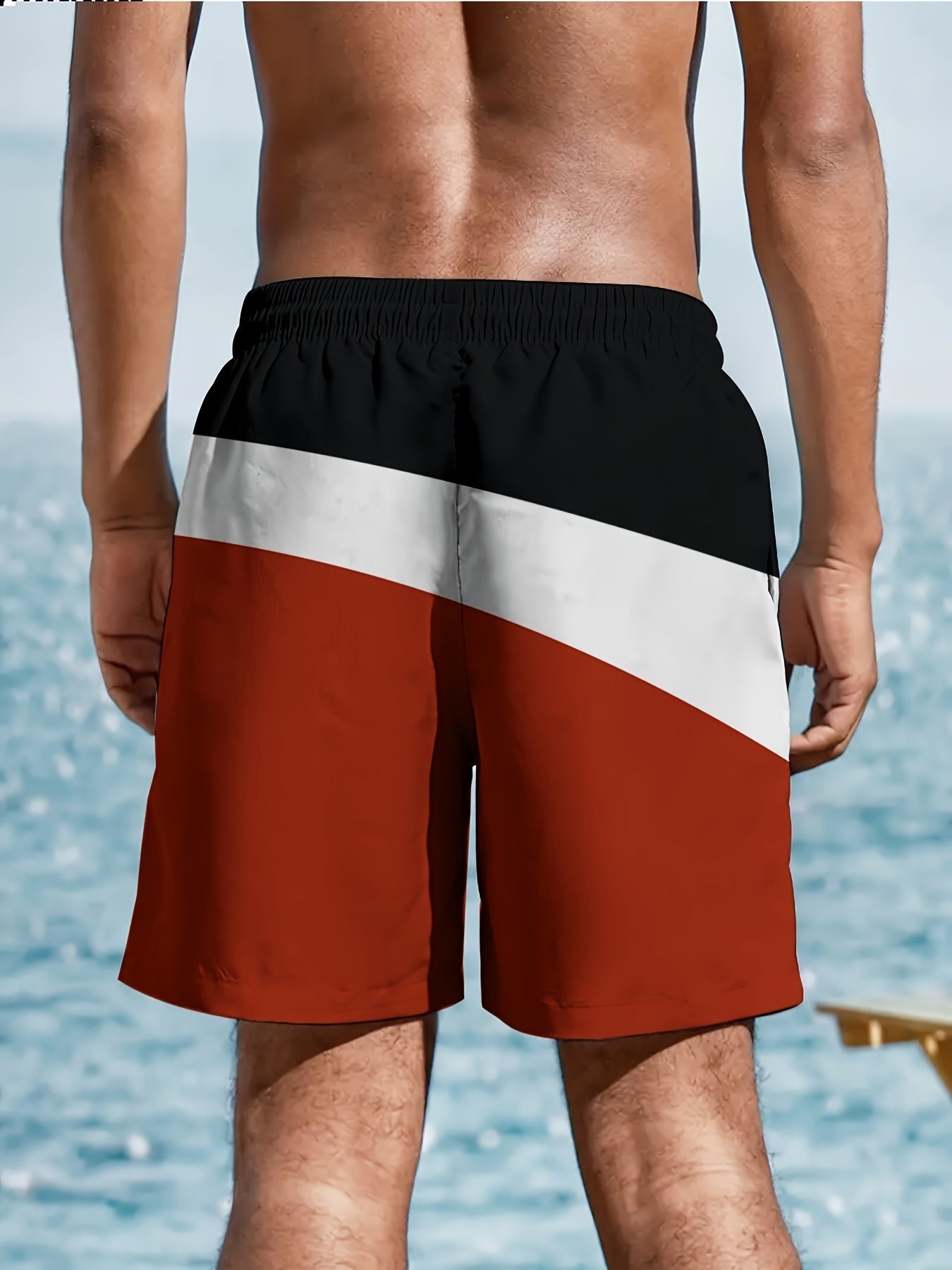 Grafische Badeshorts - Tim