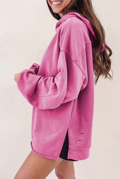 Verärgerter Dicker Kapuzenpullover