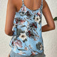 Blumiges Weißes Tank Top - Maria