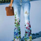 Ada - Jeans mit Blumenmuster