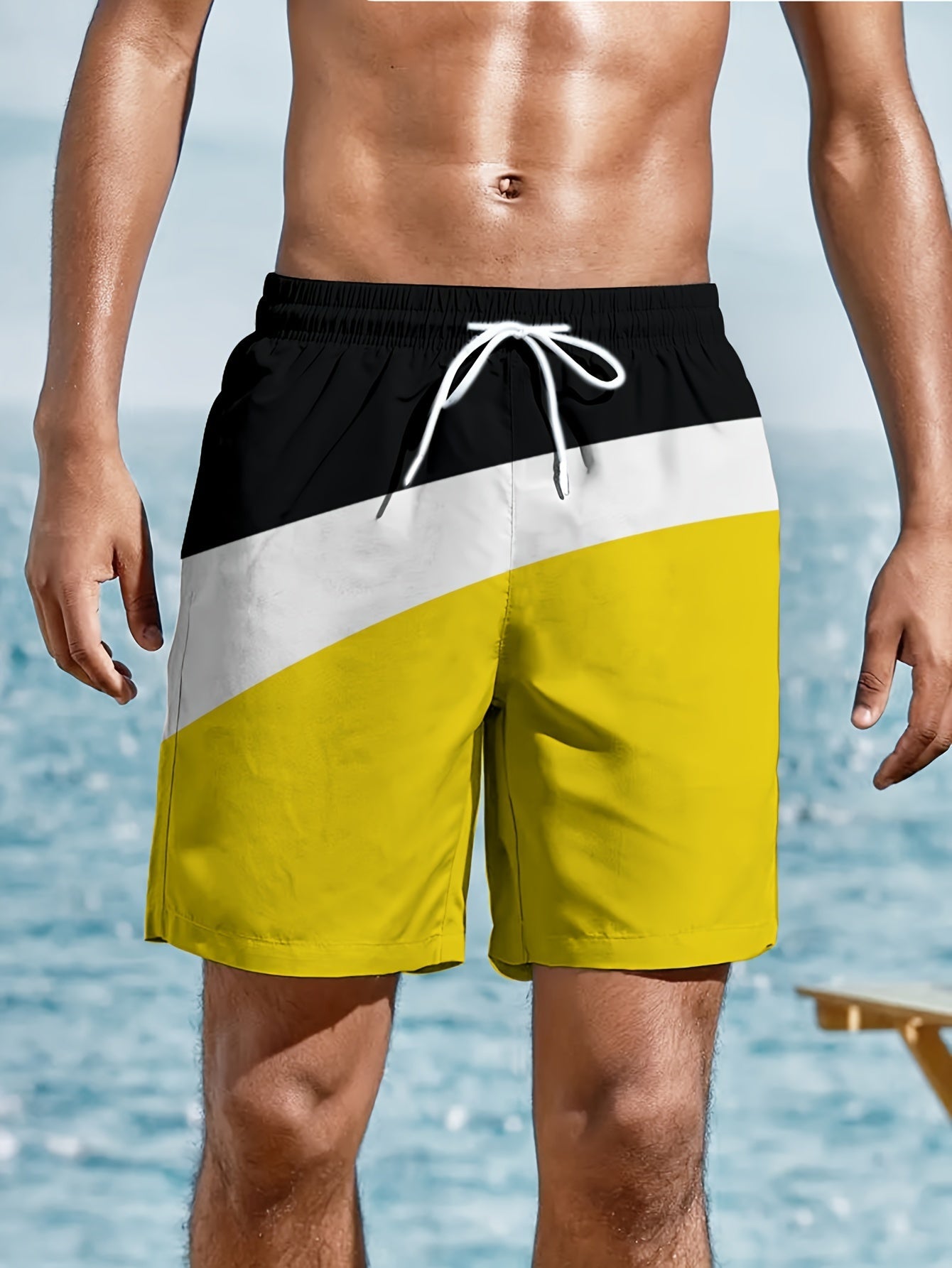 Grafische Badeshorts - Tim