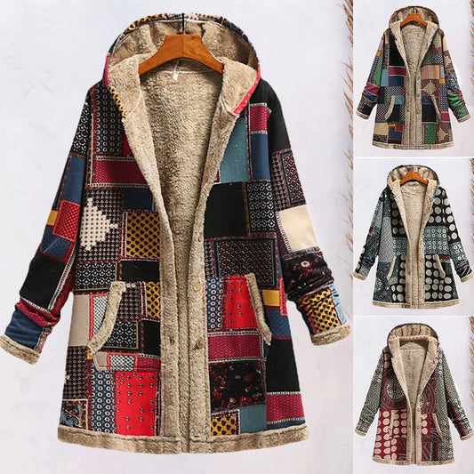 Isley - Vintage-Kapuzenjacke