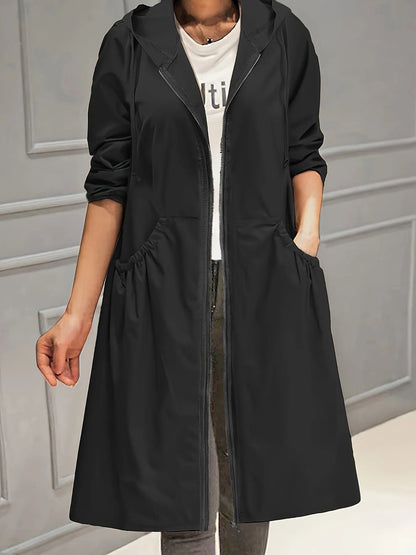 Plus Size Frauenjacken mit Reißverschluss für Herbst & Winter