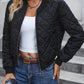 Bomberjacke mit Argyle-Muster für Frauen