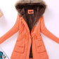 Carina - Damen-Fleece-Winterjacke