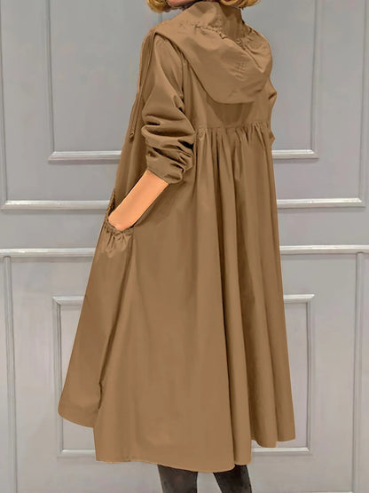 Plus Size Frauenjacken mit Reißverschluss für Herbst & Winter