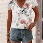 Blumenmuster T-Shirt – Sophia