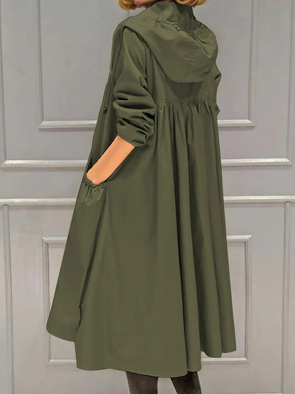 Plus Size Frauenjacken mit Reißverschluss für Herbst & Winter