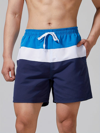 Colorblock-Badeshorts - Tom