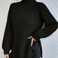 Großer Rollkragenpullover