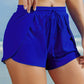 Blaue Trainingsshorts - Nika