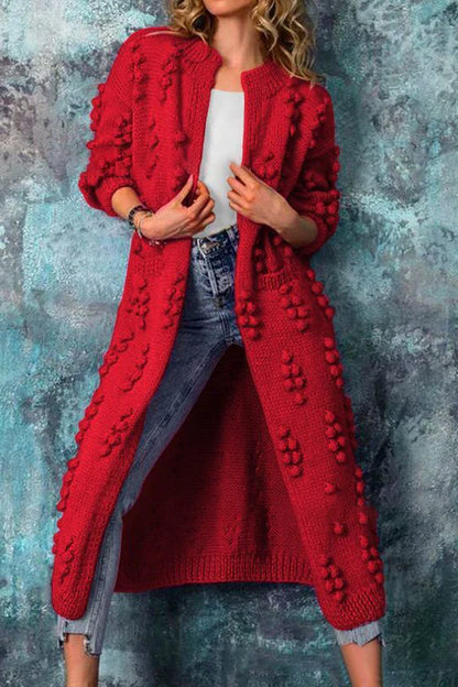Cecilie - elegante farbige strickjacke für damen