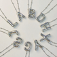Ballon | alphabet anhänger  '18k vergoldet'