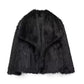 Gaea - Pelzige Cropped Winterjacke für Frauen