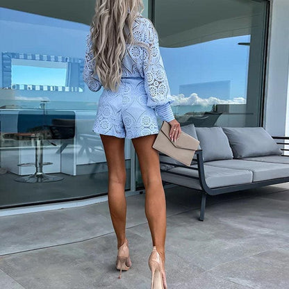 Via - Elegantes Spitzen Zweiteiler