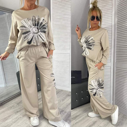 Anneli - Stylisches zweiteiliges Set für den Frühling