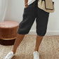 Adriada - Damen-Shorts aus Baumwolle und Leinen