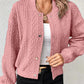 Herbst/Winter Frauen Strickjacke: Trendig & Stilvoll Langärmelig