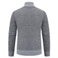 RALPH POLO - Stylischer Zipper-Strickpullover für Herren (italienisches Design)