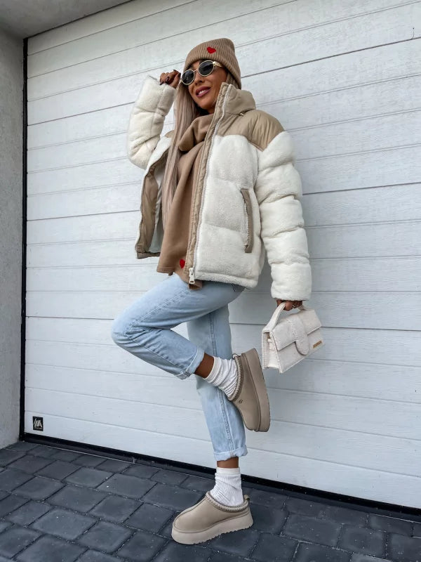 Ein Wintermantel von luxuriöser Fusion