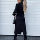 Elegante Frauenjacken mit Goldschnalle für Herbst und Winter