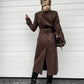 Elegante Frauenjacken mit Goldschnalle für Herbst und Winter