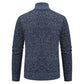 RALPH POLO - Stylischer Zipper-Strickpullover für Herren (italienisches Design)