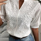 Bluse mit V-Ausschnitt - Mystique