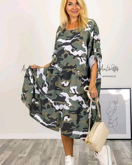 Baila - Camouflage Kleid für den Frühling